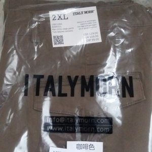 Italy morn men chino carg and chino jogger